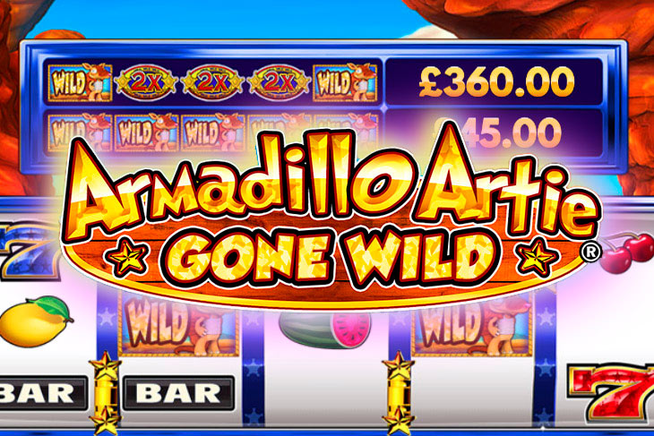 Armadillo Artie Gone Wild - DWG slot at Berriez Casino Casino