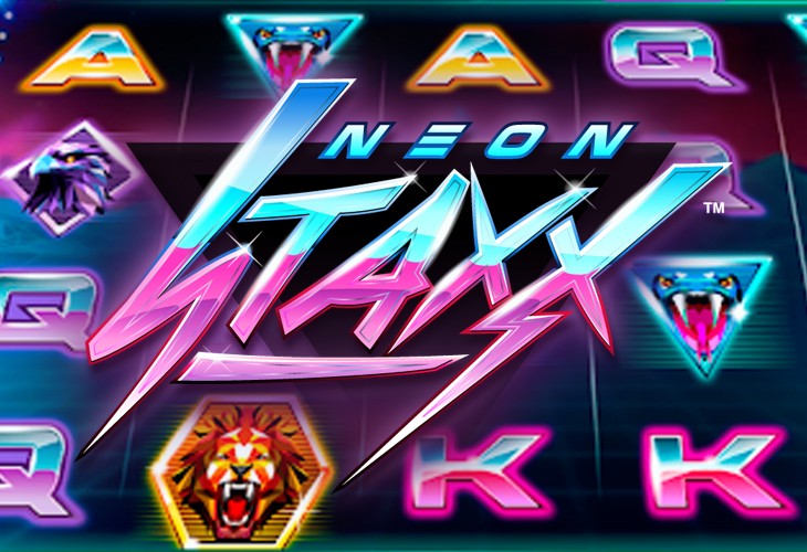 Neon Staxx - NetEnt slot at Berriez Casino Casino